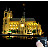 LYBMTWF LED Lighting Kit Compatible with Lego 21061 Notre-Dame de Paris (NOT Include The Model Bricks)