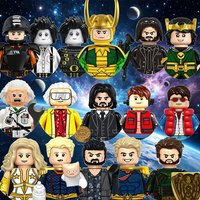 Chase And Kill John Wick Building Blocks Loki Bricks The Boys Toys Gifts Mini Action Figures Children Building Blocks For Party