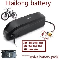 New 18650 BAFANG BBS02 BBS03 BBSHD MOTOR 36V 48V 52V 15AH 20AH 25AHMOTOR +BMS customizable plug replacement