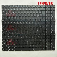 VX5-591 SP/FR/BR Keyboard for Acer Aspire VX15 VX5-591G VN7-593 VN7-593G VN7-793G Predator Helios 300 PH315-51 PH317-51 PH317-52