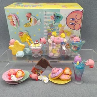 Genuine Rement Kawaii Kirbys Dessert Series Blind Box King Dedede Meta Knight Desktop Decor Birthday Gift Anime Trendy Toys