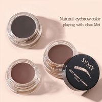 Matte Brown Black Wild Eyebrow Cream 3D Natural Tint Eyebrow Enhancers Gel Wax Waterproof Lasting Eye Makeup Cosmetic Tools