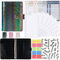 NEW A6 Money Budget Planner Binder With Zipper Envelopes, Cash Envelopes For Budgeting, Money Organizer For A6 Cash Budget Binde