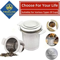5/3/1PCS Reusable Tea Leak Stainless Steel Filter Coffee Infuser Basket Tea Strainer Teapot Cup Filter Multi Teapot Infuser Leak