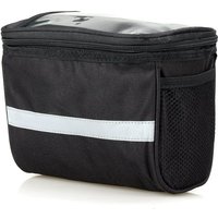 AliExpress DOMEN Bicycle Front Handlebar Bag MTB Bike Front Tube Basket Bicycle Reflective Strap Touchable Phone Pouch Bicycle Accessories