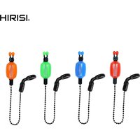 Hirisi 4Pcs Carp Fishing Swingers Bobbins Illuminated Bite Indicator Set for Fishing Alarms Carp Fishing Accessories