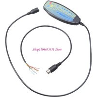 8 Pin Female Remote Controller For Electric Recliner Chairs Adjustable Heating Massage Modes 12VDC 20inch Cable