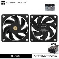 Thermalright TL-B6b Chassis Cooling Fan, 60x60x25mm/3200rpm Low Noise and High-performance Computer Fan
