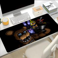 Nights at F-Freddy s 2 Movie F-Five Mouse Pad Non-slip Thickened MousePad Large Writing Lockedge Office Student Gaming Cushion