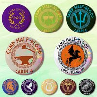 SPQR C-Camp H-Half-B-Bloods CHB 32mm 58mm 75mm 44mm 25mm Anime Badges Brooches DIY Pins Decorations Birthday Gifts