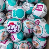 Disney 5 Surprise Capsule Toys Mini Brands Series 3 Trendy Blind Box Toys Fashion Surprise Ball Collectible Toys