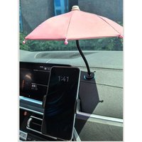 AliExpress 360° Rotation Adjustable Magnetic Mobile Phone Umbrella Anti-glare Sun Shade Shield Cover Mini Car Bike Motorcycle Accessories