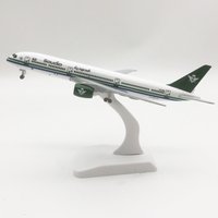 Toy airplane 20cm Saudi Arabian AIR B787 Airlines Metal Replica Miniature Airplane Model Collection toys aircraft for children