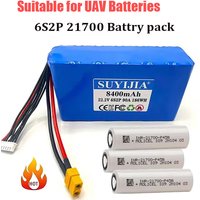 6S2P 21700 8400mAh 22.2V Lithium Drone Battery Pack -40℃ -20℃ Low Temperature Battery for Taiwan Molicel Battery