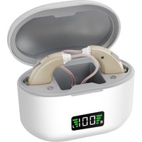 Hearing Aids for Seniors, Hearing Aids Rechargeable with Noise Cancelling and Volume Control, Hearing Amplifier for Adults