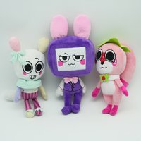 Cartoon Game Style Plush Toy Soft Stuffed Doll Kawaii Character Doll Room Decor Backpack Pendant Birthday Gift for Kids Fan