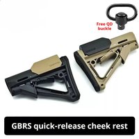 Tactical CTR Cheek Riser Low Hight Version Nylon For Non Gunstock Stock Buttstock AR 15 M4 Enhancer Airsoft Accessories