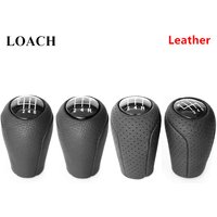 Leather 5 6 Speed Gear Shift Knob for MAZDA 3 BK BL 5 CR CW 6 II GH CX-7 ER MX-5 NC III 23 MT POMO Pen Lever Arm Headball Ball