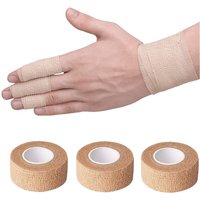 3pcs Self Adhesiv Disposable Elastic Bandages 2.5cm*4.5m for Handle Tube Tightening Gauze Tape First Aid Tool Tattoo Accessories image 4