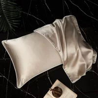 22 Momme 6A Grade Luxury High Quality Pillowcase 100% Pure Real Natural Mulberry Silk Pillow Case with Envelope Closure Design