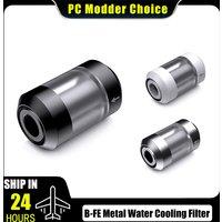B-FE High performance Metal Water Cooling Filter With High Flow Rate + Low Water Resistance, G1/4'' 0.058MM 250 Mesh Filter Net