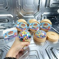 12Pcs 2026 Latest Fantasy Steamed Stuffed Bun Pinch Toy Colorful Water Drop Decompression Toy Vent Ball