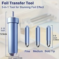 Folientransfer-Set für Air 2/Air 3, 3-in-1 Folientransfer-Werkzeuggehäuse und Klingen für Maker/Maker 3, einschließlich Feinwerkzeug