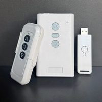 2025 Remote Control Electric Screen Controller Trigger A Key Linkage Intelligent Home Projection Curtain Lifting Switch Control