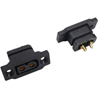 1pcs 5pcs 10pcs XT60E-F Battery Connector XT60E Female Plug Gold-plated XT60 Mountable Connector Black Socket
