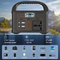 batteryNEW100W 76.8Wh Power Station LiFePO4 Solar Generator Portable Power Station UPS Emergency Energy Storage Supply for Campi