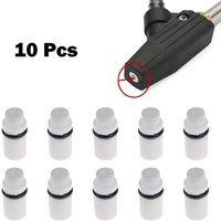 10PCS Sandblaster Ceramic Nozzles Earthenware Nozzles Sandblast Tip Replacement For Car High Pressure Pressure Washers