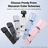 Macaron Color Silicone Protective Case for DJI Osmo Pocket 4, Anti-Scratch Full Cover Camera Accessories