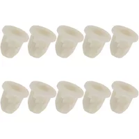 10Pcs Under Cover Nut Grommet Trim Clips For BMW Model #07147201307 #51757271848 Fender Bumper Chassis Plate Screw Base Fastener