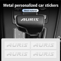 Car Window Wiper Stickers Metal Emblem Car Logo Sticker for Toyota Auris Auto Decor Accessories