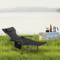 WOLTU 2PCS Camping Chairs Folding Fishing Chairs Lightweight Portable Foldable with Carry Bag for Outdoor Picnic Garden