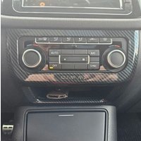 Car Styling For VW Tiguan 2010-2015 Center AC Control Panel Decoration Cover Sticker Trim Auto Parts Accessories