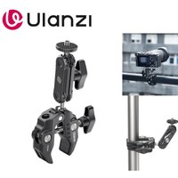Ulanzi R094 Multi-Functional Super Clamp Heavy Duty Clamp with 1/4" & 3/8" Screw Mount for Monitor LED Light Microphone Camera