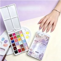 24Color Wash-Free Painting Gel Nail Art Gradient Color DIY Design UV/LED Gel Quick Flower Paint Engraving Gel Nail Polish