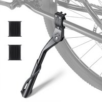 AliExpress Extractme Adjustable Bicycle Kickstand Aluminium Alloy MTB/Snow/Folding Bike/Electric Vehicle Bicycle Side Footrest Rack Support 24-29Inch
