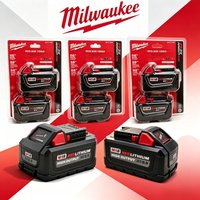 Original Milwaukee M18 Fast Charging Lithium ion Battery 5.0Ah 6.0Ah Compatible M18B5 M18B6 48-11-1860 Power Tools Battery