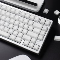 Aifei X-ray Keycaps 114 Keys White Translucent ABS Double Shot Keycaps Cherry Keycaps Set For MX Switches Mechanical Keyboard