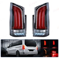 LED Tail Lamp Assembly For Benz Vito W447 V-class V260 V220 V250 2016 2017 - 2023 Rear Brake Taillights Yellow Turn Signal Light