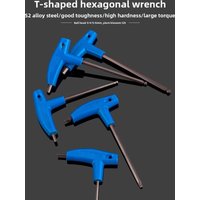 AliExpress TOOPRE T25 3/4/5/6MM Bike Allen Key Wrench T-Shaped Extended Plastic Handle With Double Ends Bicycle Multifunctional Repair Tools