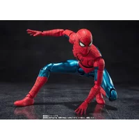 Figuarts Shf Spider Man Nuevo Traje Rojo Y Azul SPIDER MAN:No Way Home Figura De Acción Juguetes Modelo De PVC Original in Stock