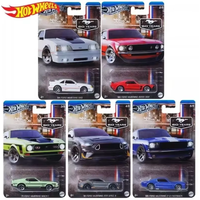 Hot Wheels 60 Anniversary Sliver Series Grt01 Ford Mustang Set Car 1/64 Model Simulation Cars Model Vehicle Fans Holiday Gift