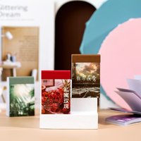 50Pcs Washi Sticker Book INS Scenery Design Decorative Stickers for Journaling DIY Craft Scrapbooking