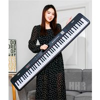 88 Keys Portable Digital Piano Multifunctional Electronic Keyboard Piano Student Gift 88037 Musical Instrument Beginner