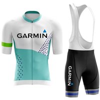 AliExpress NONE GARMIN Bicycle Jersey Set Men's Bicycle Clothing Summer Short Sleeve MTB Bicycle Clothing Ropa Ciclismo Hombre Jersey