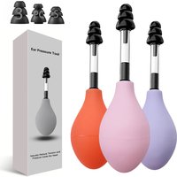 Grippopso Ear Pressure Tool Ear Pressure Regulator Ear Pressure Adjuster Head Pressure and Pain Relief With 3 Sizes Earplug