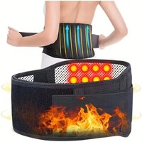 Thermal Magnetic Therapy Back Brace with Self-Heating - Medical Lumbar Support Belt for Lower Back Pain Relief for Men & Women